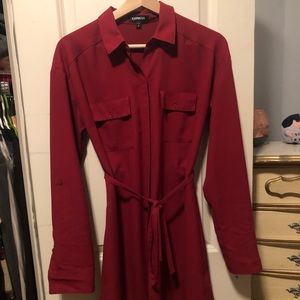 EXPRESS Portofino Tie Dress